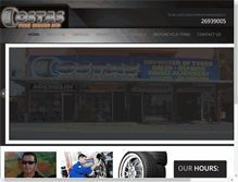 Tablet Screenshot of costastyres.com